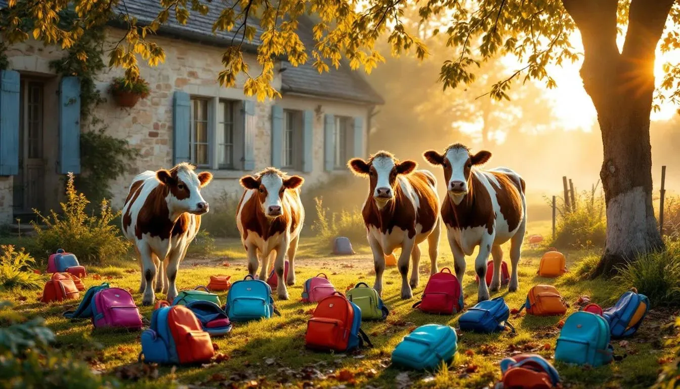 Cinq vaches inscrites à l’école pour sauver une classe : le cri d’alarme d’un village alsacien