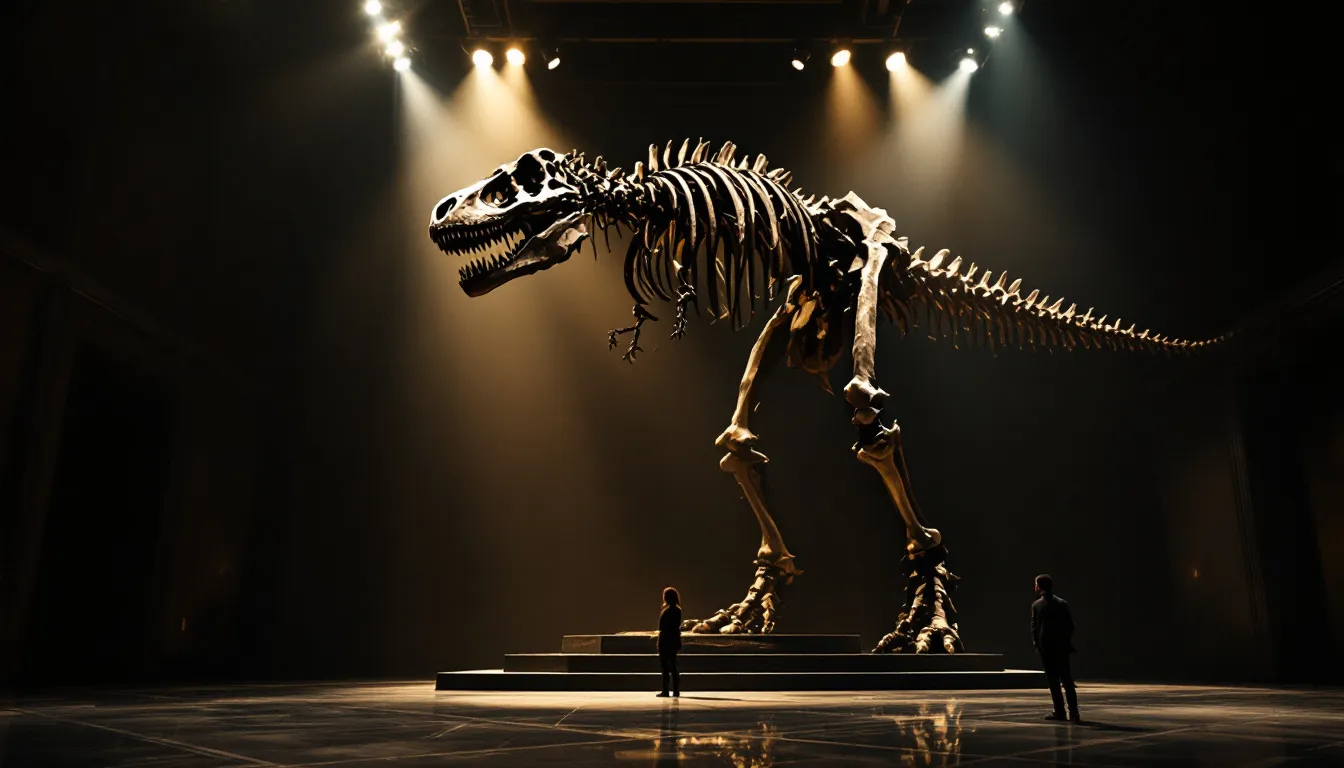 Un T. rex à 30 millions aux enchères, les paléontologues enragent