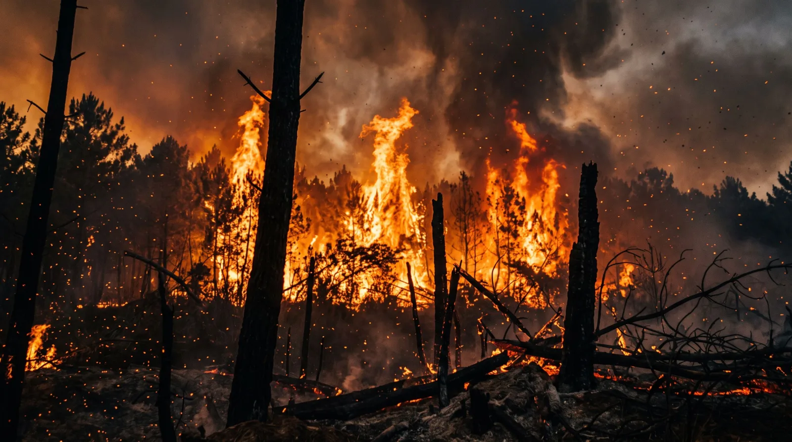 Le feu de Gironde est si intense qu&rsquo;il fabrique son propre vent