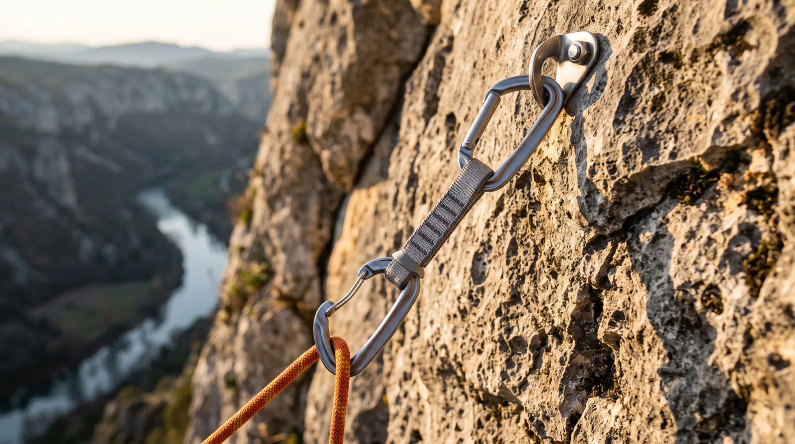 Decathlon rappelle des dégaines d&rsquo;escalade qui peuvent casser en cas de chute